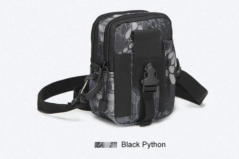 Facecozy, Мужская камуфляжная сумка для альпинизма, тактические карманы, водонепроницаемый пояс, поясные сумки, нейлоновая сумка для телефона, кошелек, спортивные походные сумки