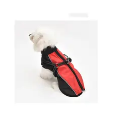 Теплая дождевик для собак Pet Водонепроницаемый собака плащ для маленьких Средний собаки Чихуахуа Мопс щенок куртка-дождевик одежда S-XXL