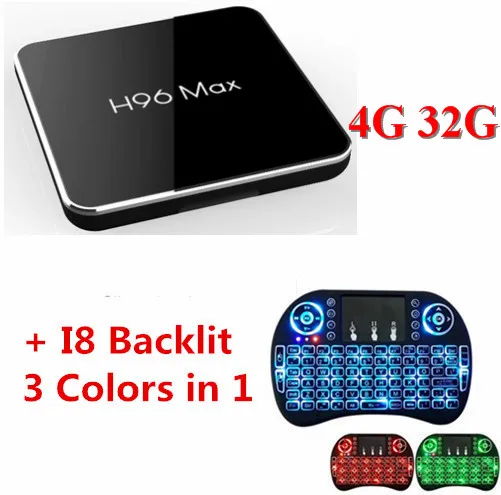 4 ГБ Оперативная память 64 Гб Встроенная память H96 MAX X2 ТВ BOX Android 8,1 Amlogic S905X2 4 ядра 2,4/Wi-Fi 5 ГГц Двойной Wi-Fi Bluetooth 100 м H.265 4 к HD медиа плеер - Цвет: 4G 32G with Backlit