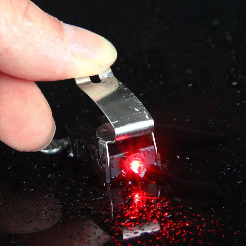 Sale Bicycle Rear Taillights Brake Red LED Lights Lamp Suit for V-brake and C-type Brake Bike Accessories 1