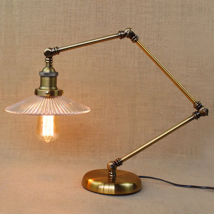 Rh Retro Industrial Glass Lampshade Study Dining Room Bedroom