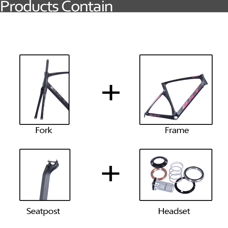 2016 Углеродные рамы дорожных велосипедов гоночный велосипед с очень легкой рамой