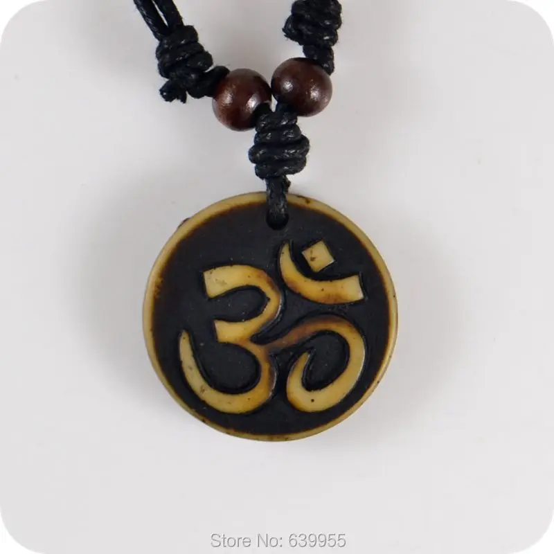 AUM OM Ohm индуизм йога индийская Смола амулет подвеска счастливый подарок племенная
