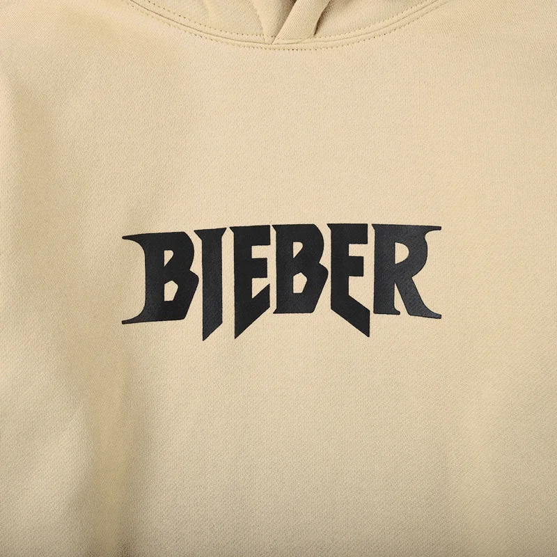 JUSTIN BIEBER Fleece Hoodie Men Hip Hop Street Wear Clothes 111% Cotton High Quality Streetwear Pullover Hoody Nice New Fashion