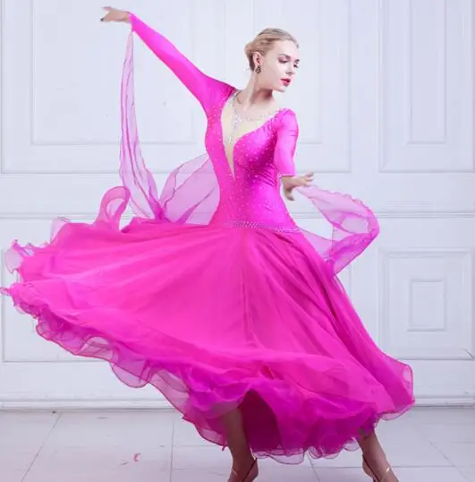 

Бальное платье для женщин, бальное платье для конкурсов вальса, Профессиональные бальные платья, женское бальное платье