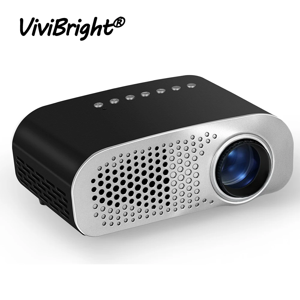Портативный мини проектор LED Full HD 1080P Video Beamer 480*320 домашний кинотеатр LCD телевизор
