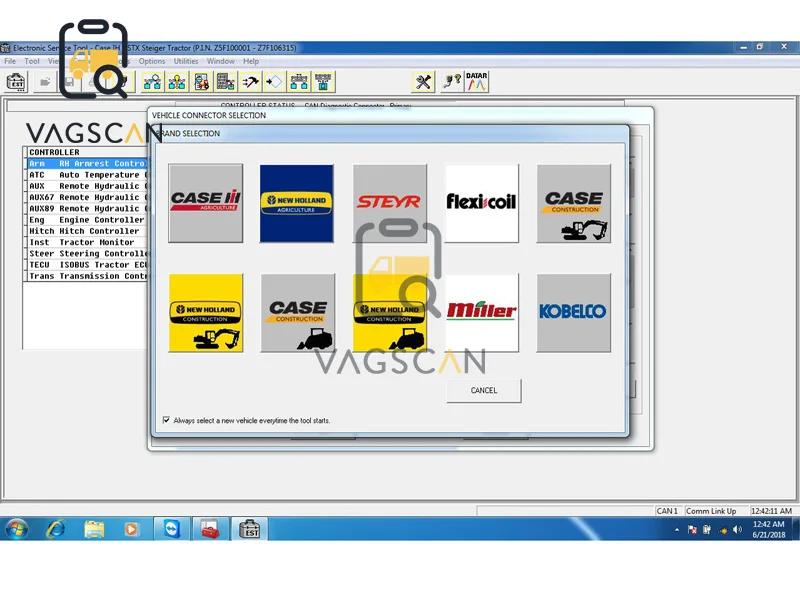 Toughbook cf19 для New Land электронные сервисные инструменты CNH EST 9,0