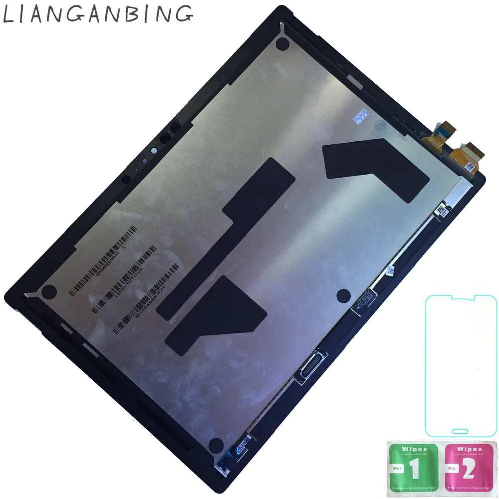

New 100% LCD Display Touch Screen Digitizer Sensors Assembly Panel Replacement For Microsoft Surface Pro 5 1796 LP123WQ1(SP) A2