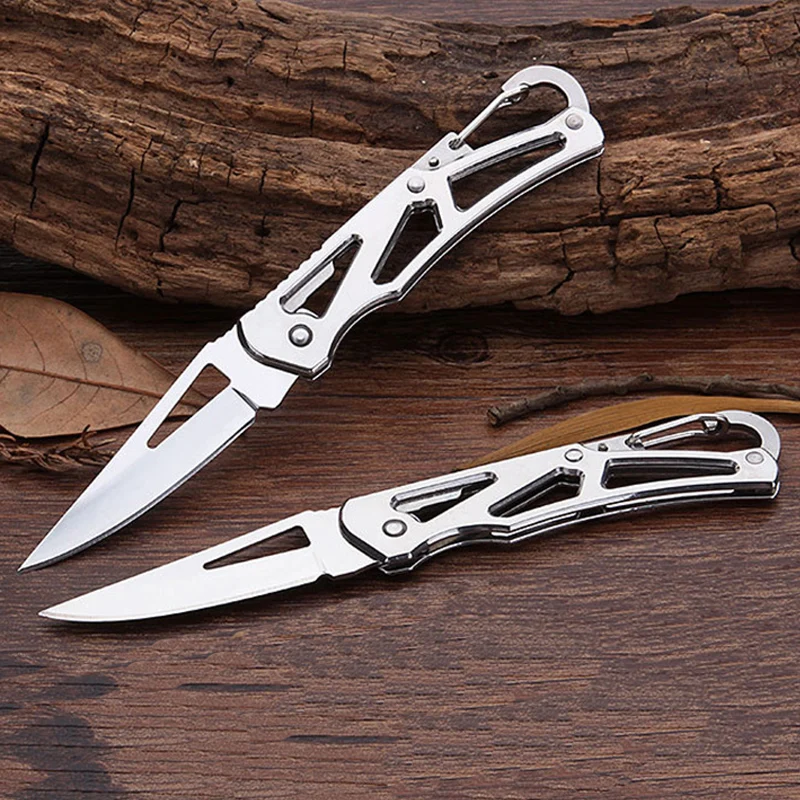 12pcs/lot Multi Function Folding Knife 3cr13mov Stainless Steel Outdoor