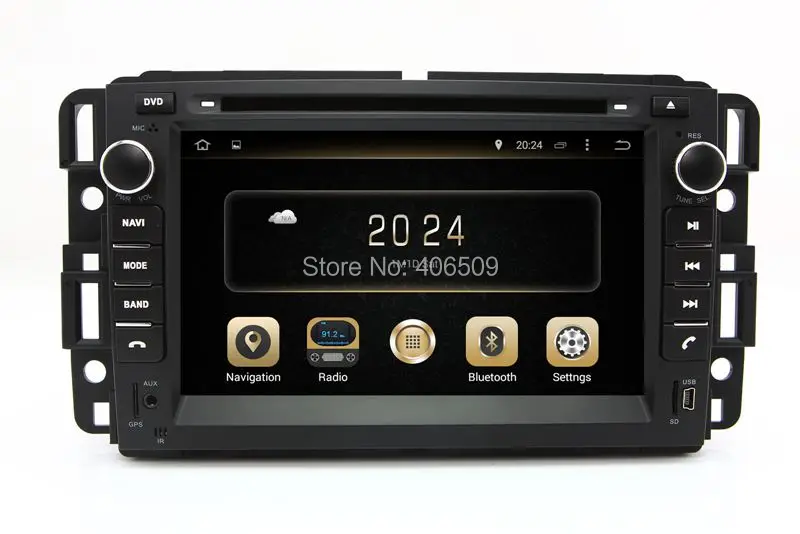 Android 9.0 Car DVD Player for Chevrolet Tahoe Suburban with GPS Navigation Radio BT USB AUX 3G WIFI Audio Stereo 8Core + 4G RAM |
