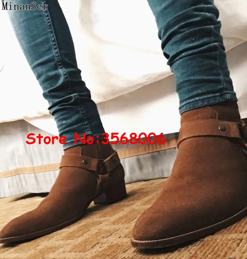 Модная Уличная обувь для отдыха; zapatos de hombre; мужские Ботинки Челси в уличном стиле; Оригинальные качественные мужские мотоциклетные ботинки на низком каблуке
