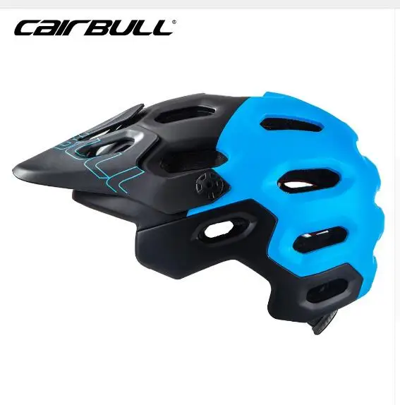 Cairbull rally sprinting велосипедный шлем Casco Ciclismo горный MTB велосипедный Регулируемый Козырек защитный шлем - Цвет: blue  with  black