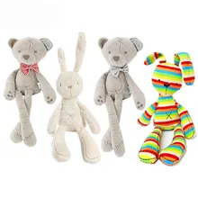 Baby toy Bunny Baby Bear sleep comfortable soft plush rabbit plush doll bear doll bed calm smooth wedding