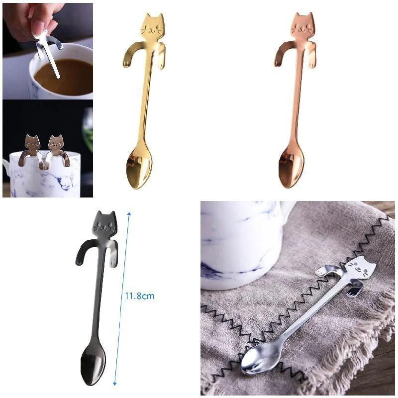 Cute-Cat-Spoons-Stainless-Steel-Coffee-Tea-Stirring-Spoon-Flatware-Dessert-Snacks-Scoop-with-Handle-2017ing (2)