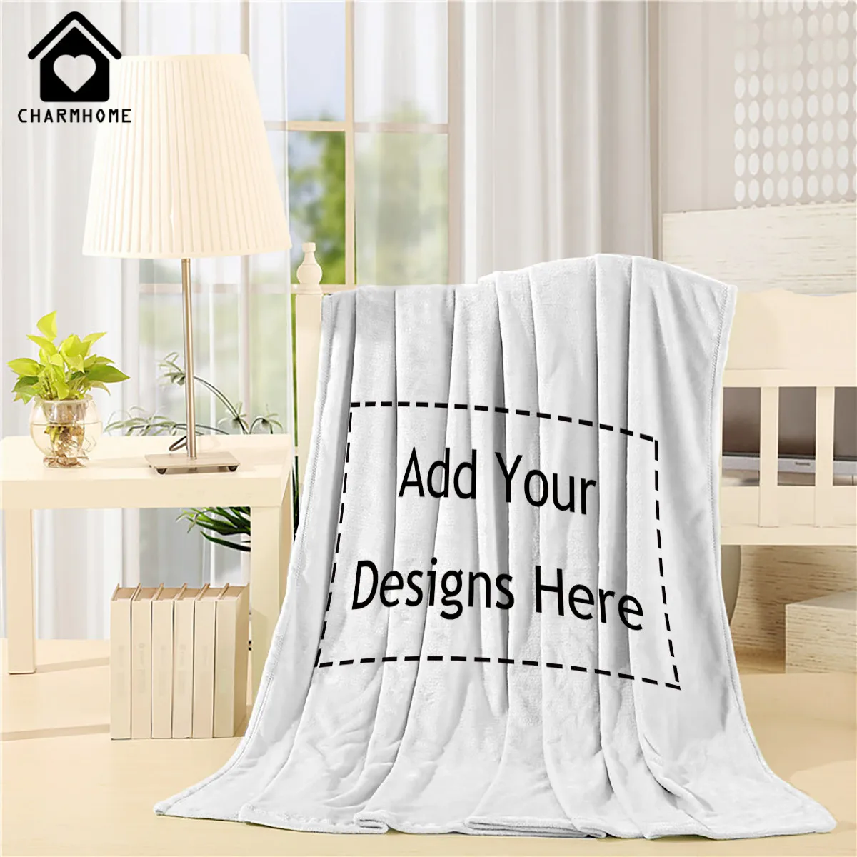 Customize Home Throw Blanket Bed Sofa Couch Blanket Baby