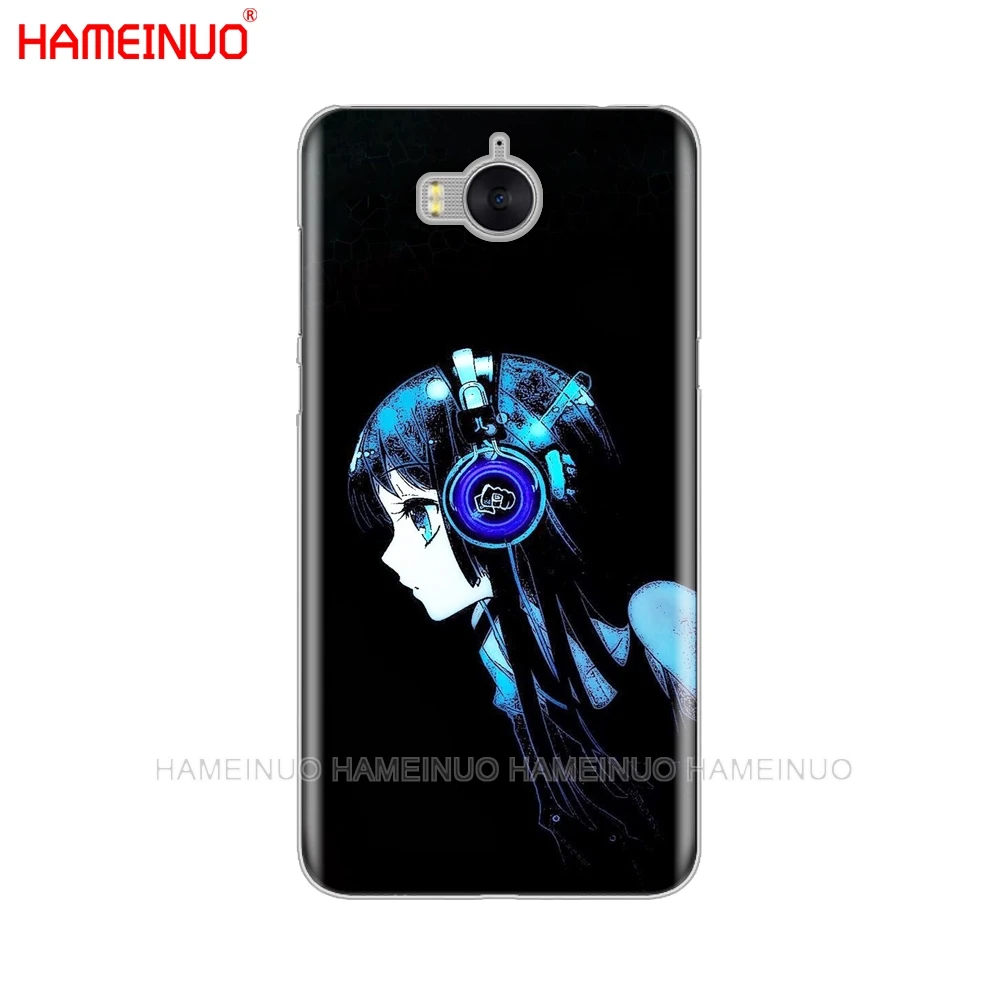 HAMEINUO аниме девочка Hatsune Miku Чехол для мобильного телефона чехол для huawei honor 3C 4X 4C 5C 5X6 7 Y3 Y6 Y5 2 II Y560