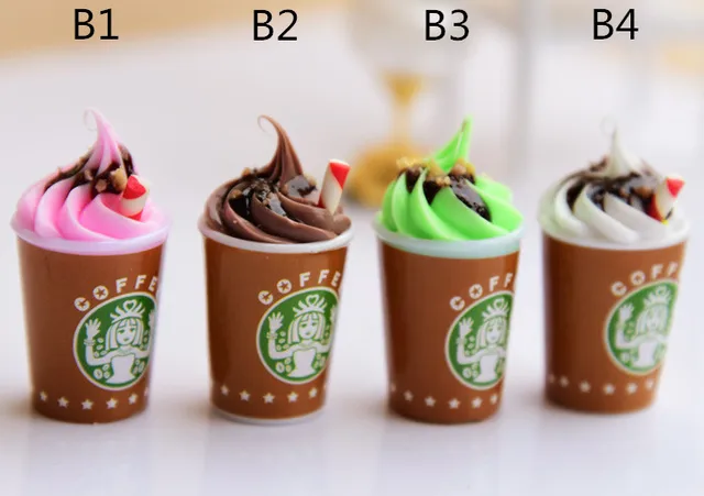 Cute Mini Dollhouse Miniature Food Accessories Ice Cream Cute Mini Dollhouse Miniature Food Accessories Ice Cream