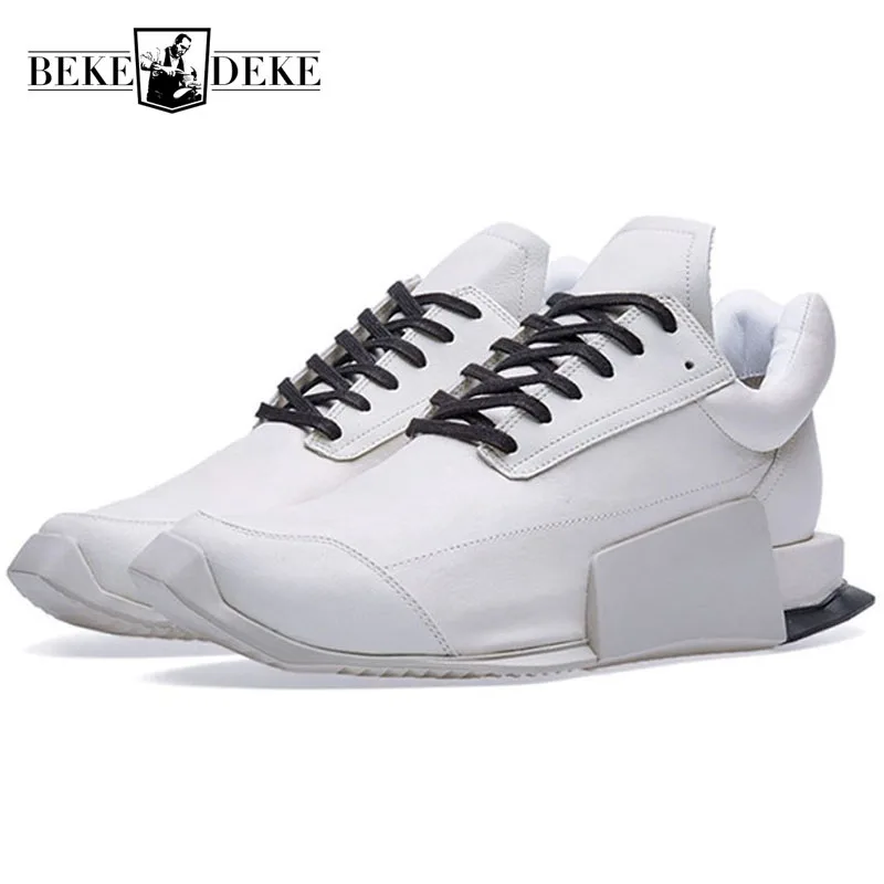 De Para Couro Lace Black Europeu Baixo white Dos Tênis Up Outddor Sapatos Branco Casual Homens Top Luxo Natural Moda Estilo p0wzqc0