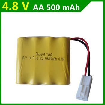 

4.8V 500mAh Genuine factory direct 4.8V 500mAh Double Eagle rechargeable battery pack remote control car battery AA batteries
