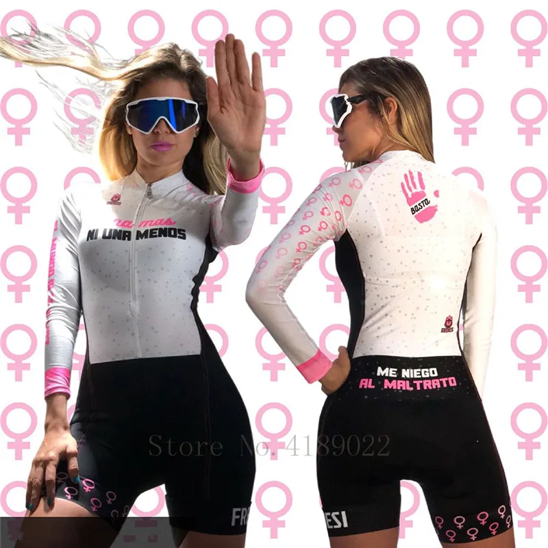

2018 Women skinsuit cycling jersey ciclismo clothing go pro mtb jersey mujer white jersey pro cycle clothing jersey
