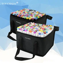 30/40/60/80/168 Цвета художника двойной головой спирт Маркер Набор ручек для рисования манга графическое оформление школьных рисунков, принадлежности для художественных эскизов