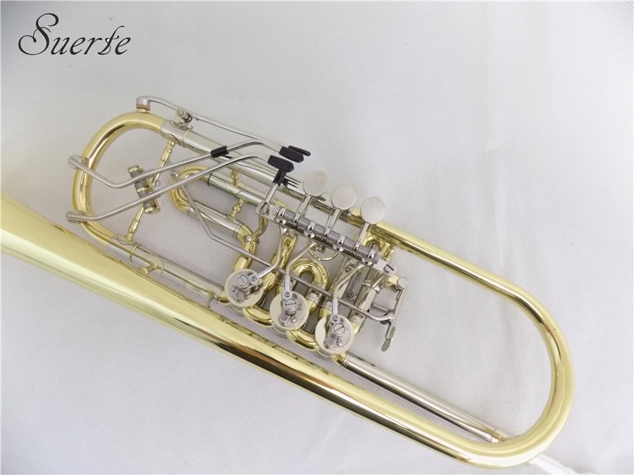 Профессиональный Schagerl Bb Труба с дополнительным мельхиором тюнинговая труба Музыкальные инструменты тромпита мундштук