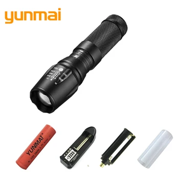 

Powerful XML-T6 XM-L2 U2 Led Flashlight Tactical Flashlight Professional Flash Light LED Torch use AAA or 18650 or 26650 Battery