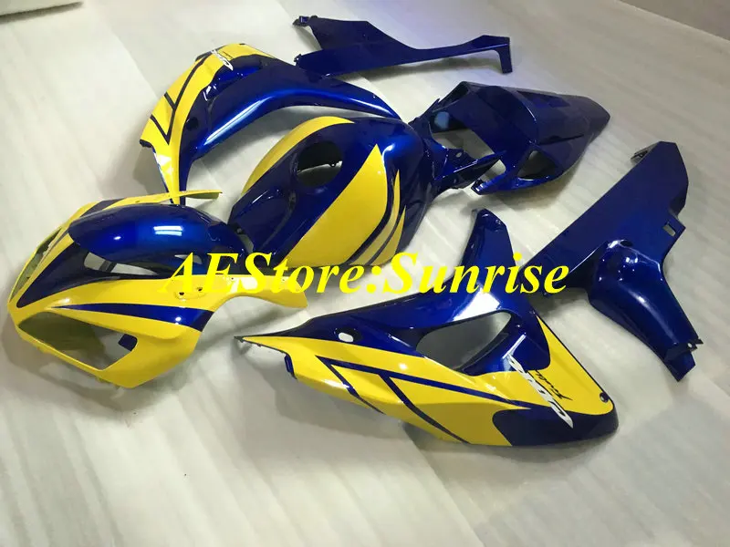 Комплект обтекателей для мотоцикла HONDA CBR1000RR 06 07 CBR 1000RR 2006 2007 CBR1000 ABS желтый синий