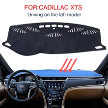 Smabee Dash коврик покрытие для приборной панели для Cadillac xts черный ковер приборной панели автомобиля солнцезащитный, изоляционный экран