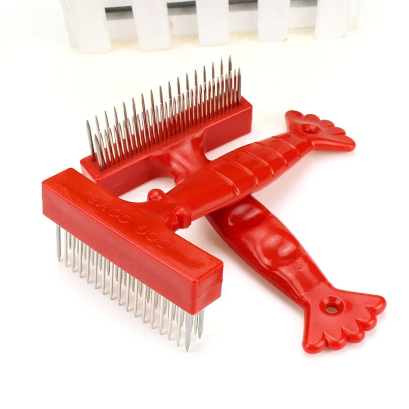 Pet Dog Cat Hair Comb Cat Dog Puppy Grooming Steel Small Fine Toothed