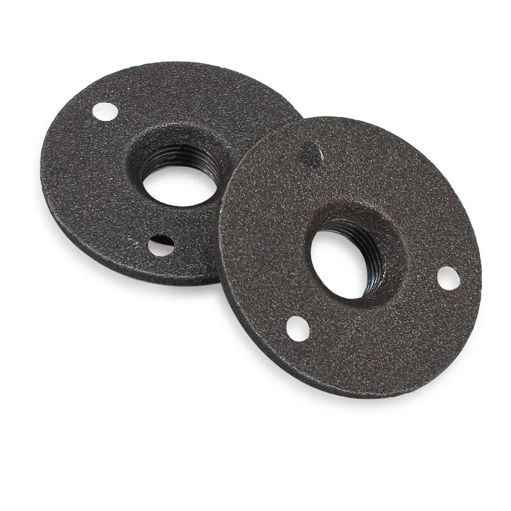 (Отправка из Франции) Neoteck 1 &quot1/2&quot BSP ковкого резьбового пола фланец железные