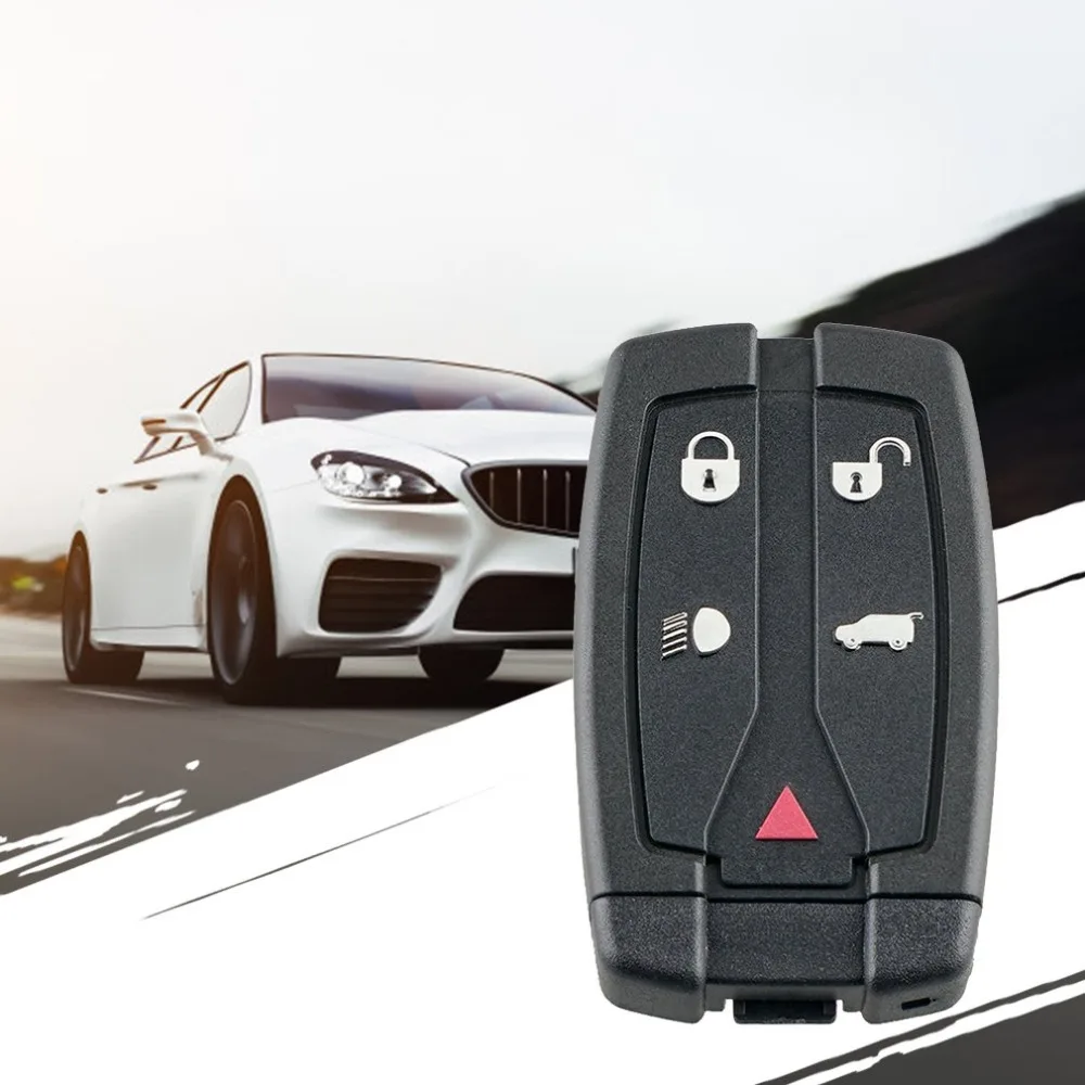 Mini Remote Key Case For Land Rover Freelander 2 5 Button Remote Smart Key Fob Case Shell Blade