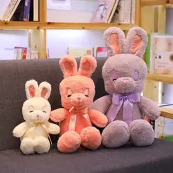 1 шт. 35-60 см красивый Кролик плюшевая игрушка-животное кролик детские куклы для малышей игрушки подарок на день рождения Рождественский