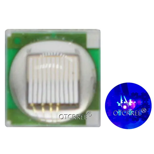 1 шт. CREE XML2 светодиодный XM-L2 диод T6 U2 10 Вт белый Нейтральный Теплый белый фонарик чип лампы Красный Зеленый Синий УФ высокой мощности Светодиодный излучатель - Испускаемый цвет: UV 395-400nm