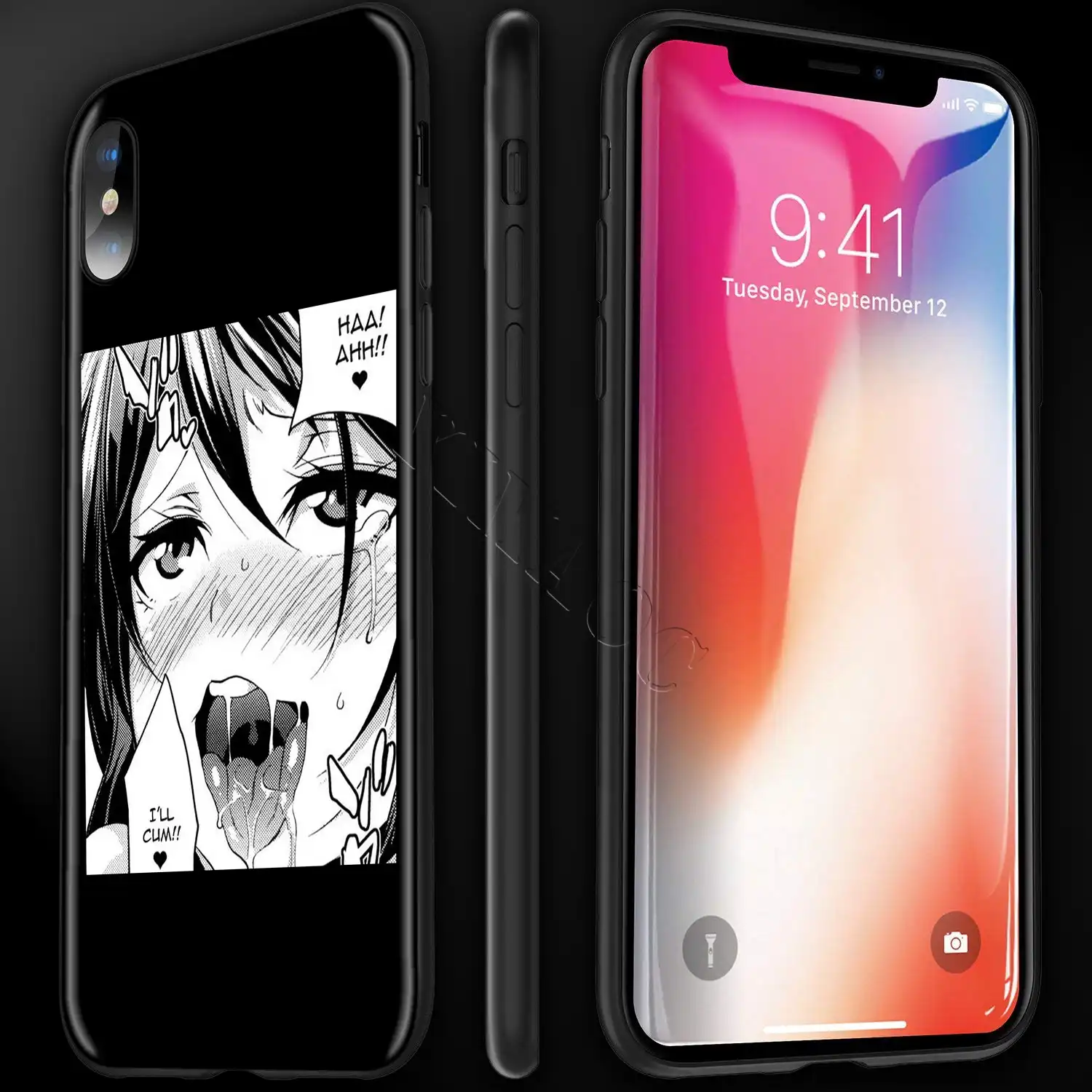 Yimaocアニメ少女漫画日本かわいいよだれ顔ソフトケースiphone Se 5 5s 6 6s 7 8プラスxr X Xs 11 12プロマックス12ミニ Phone Case Covers Aliexpress