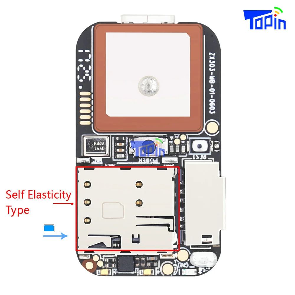 Topin ZX303 gps трекер GSM A gps Wifi LBS локатор PCB модуль MT2503+ 3333+ 5931 чип бесплатный веб-приложение монитор 100 шт./лот без кабеля - Цвет: Only ZX303 PCBA Self