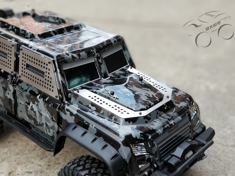 Корпус бронированный защитная пластина для нового 1/10 traxxas trx4 t4 Тактический