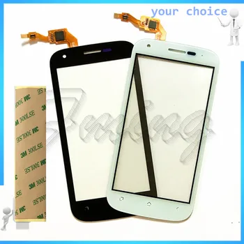 

TUBINZHI Phone Touchscreen Sensor Touch Panel Front Glass Replacement For Fly IQ443 IQ 443 Touch Screen Digitizer With sticker