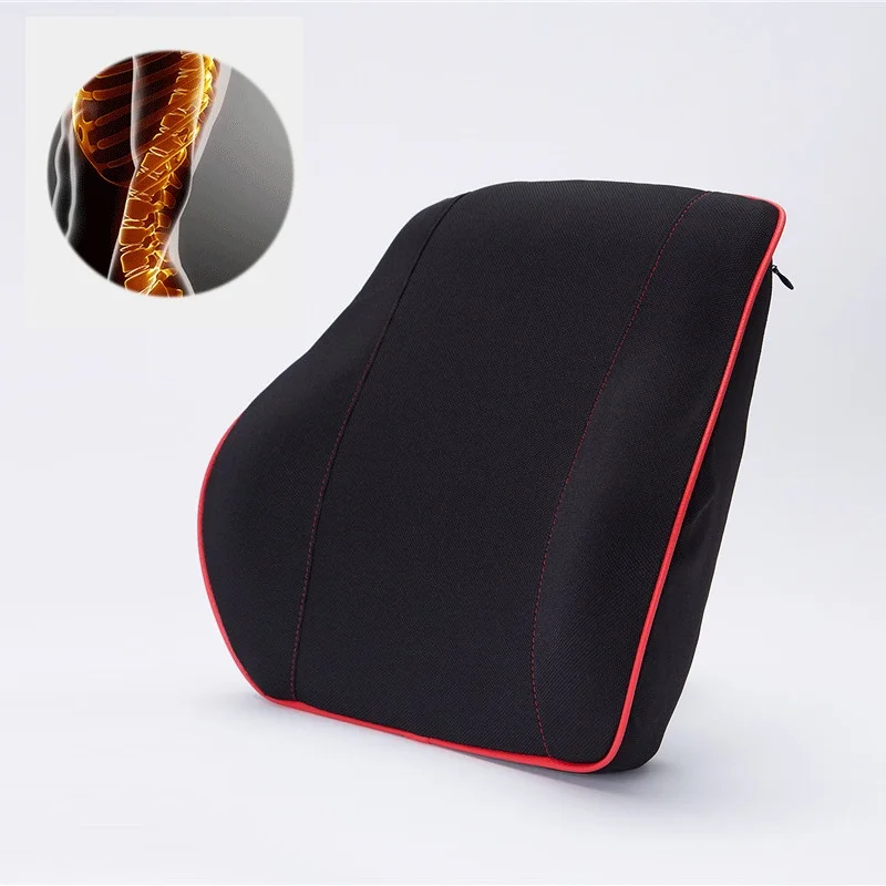 Soft Super Headrest Neck and Back Pillow for Car Seat Office Chair Home Use Comfortable Polyester Memory Foam