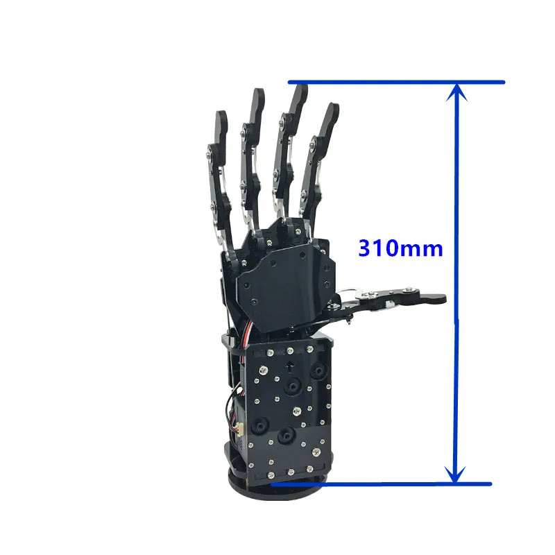 Робот ладонь Bionic 5 DOF ручной манипулятор пальцев зажим для лап независимое