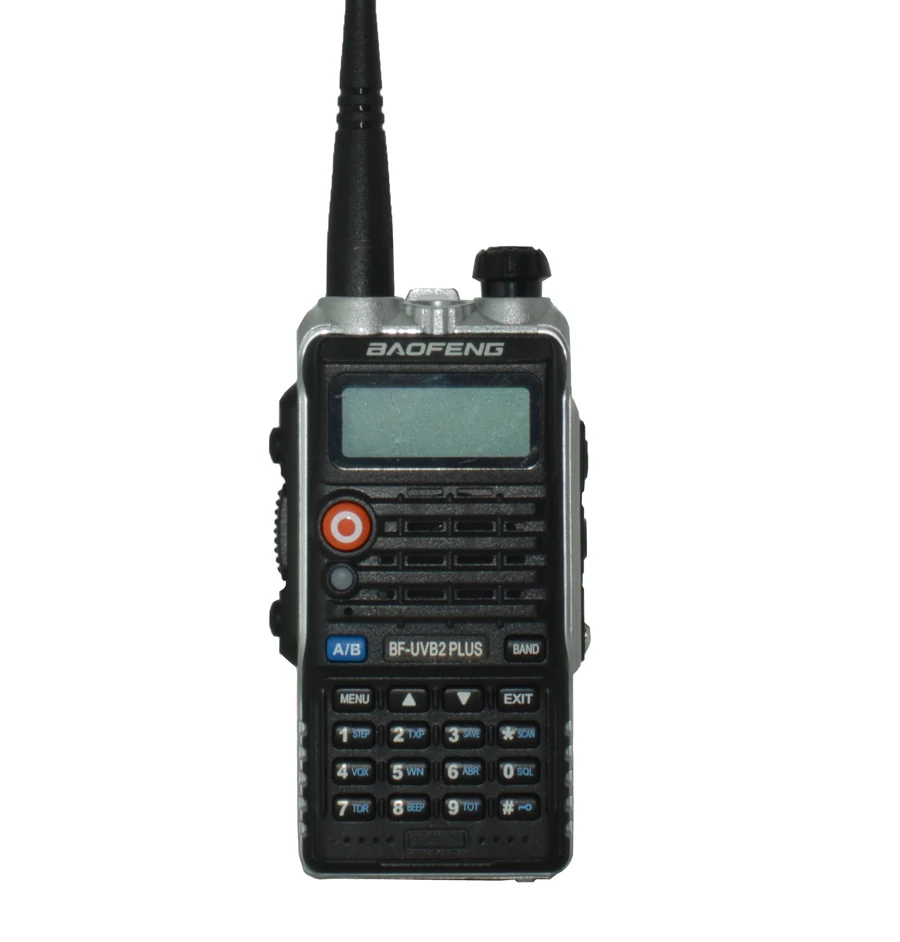 silver Baofeng UVB2 плюс UV-B2 двухстороннее радио Двухдиапазонная VHF/UHF рация 128CH Переговорная BF-UVB2 Ham CB радио портативный приемопередатчик - Цвет: silver