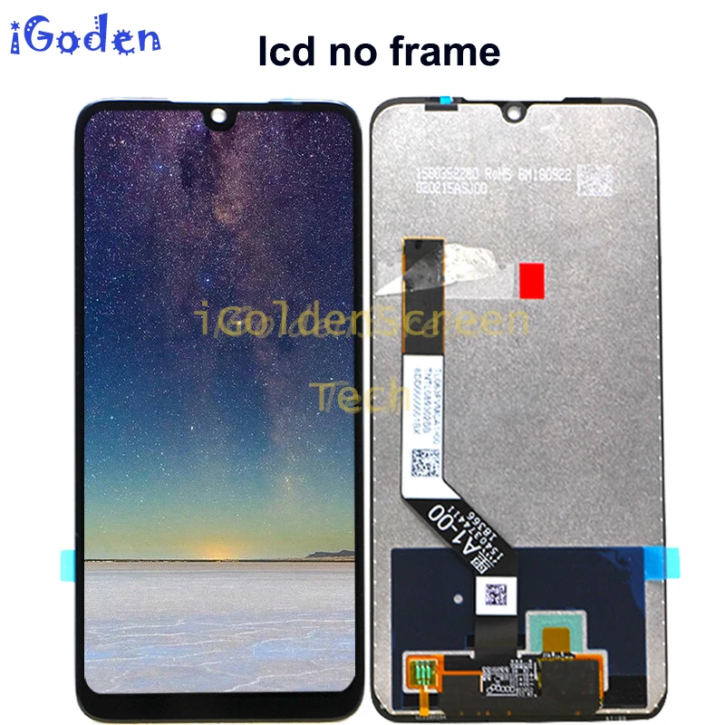 tested for Xiaomi Redmi Note 7 LCD Note 7 Pro Display Touch Screen with frame Digitizer Assembly for Redmi Note7 LCD