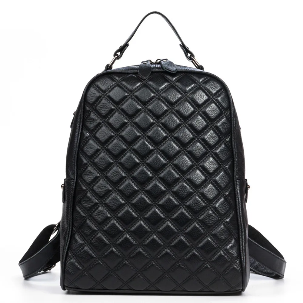 2017 New Arrival Vintage Women S Backpack Leather Bags 2017 New Arrival Vintage Women S Backpack Leather Bags Designer Laptop Solid Travel Bag Everyday In Backpacks From Luggage