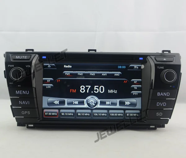 Cheap Quad core 1024*600 HD screen Android 9.0 Car DVD GPS radio Navigation for Toyota Corolla 2014-2016 right hand drive 2