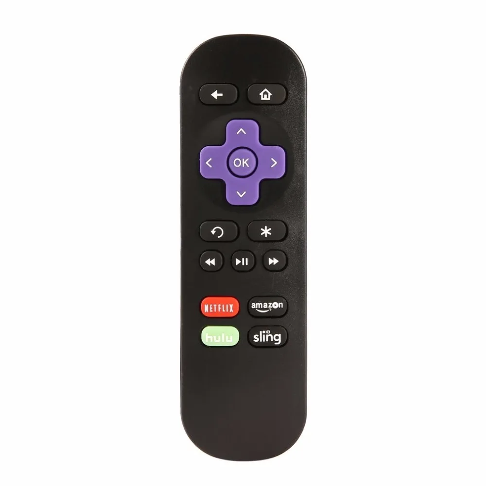 Последние Замена дистанционного Управление для ROKU 1/2/3/4 LT HD XD XS металлический купол Технология больше не липким пуговицы