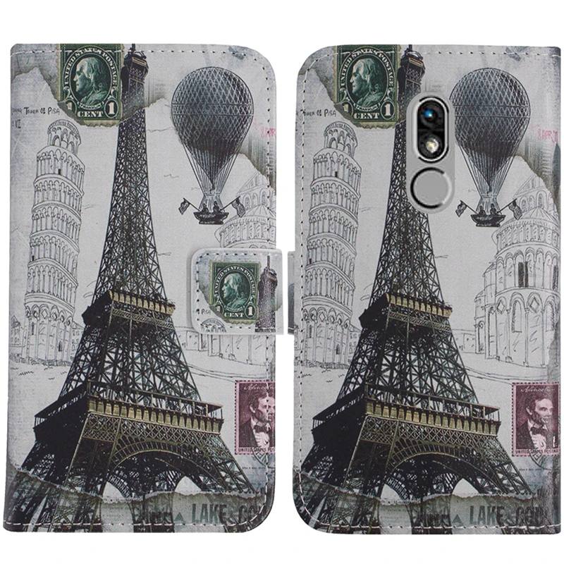 

TienJueShi Fashion Flip Book Stand Protect PU Leather Cover Shell Wallet Etui Skin Case For ECHO Fusion 6 inch
