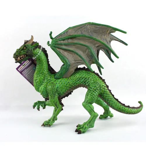 pvc figure Myths and Legends Animal Model Toys Scene Decorations Plastic Black Forest Dragon | Игрушки и хобби