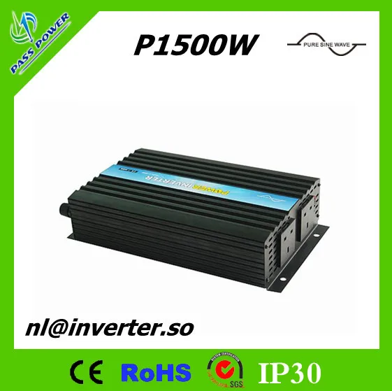 

CE RoHS Approved, Off Grid High Frequency DC 48v to 240v AC 1500W Power Converter with Single Phase