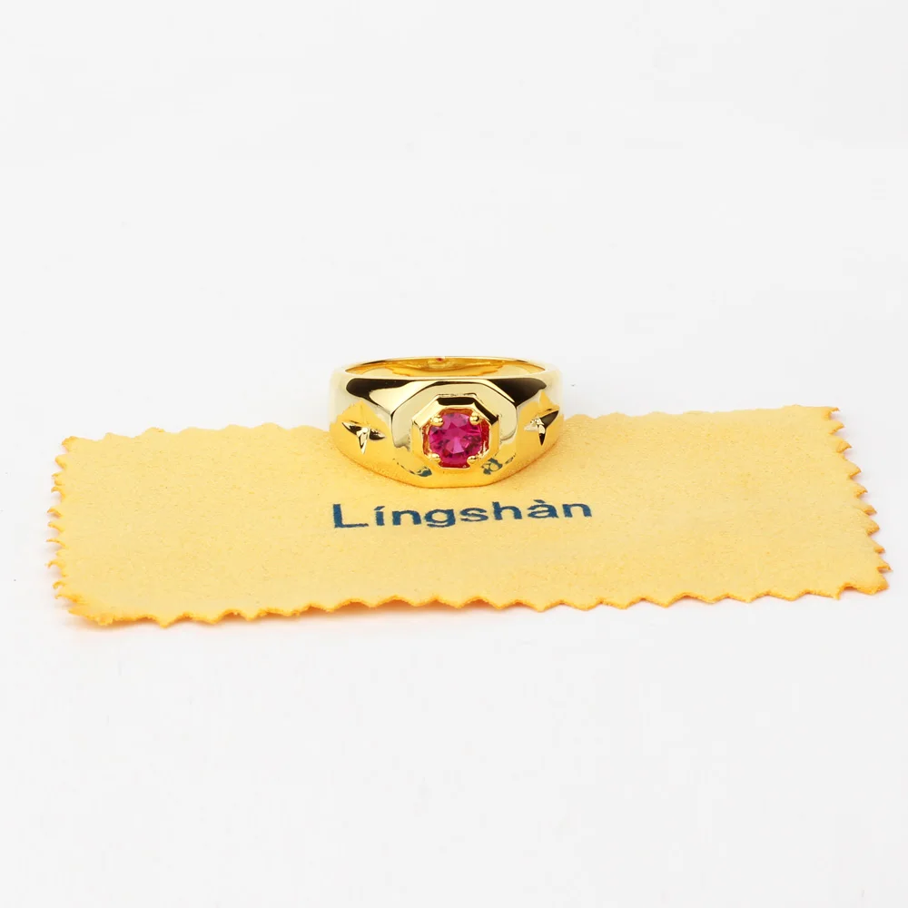 Мужское кольцо из серебра и золота 5 мм размеры от 10 до 13 R524G|gold lapis lazuli ring|ring papergold