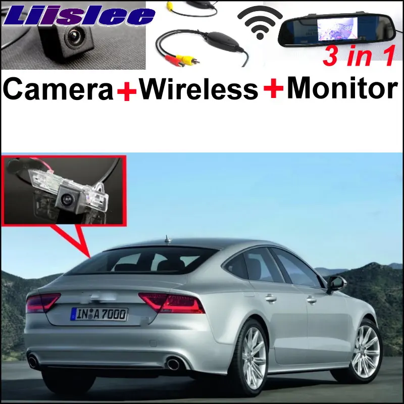 

Liislee 3in1 Special WiFi Camera + Wireless Receiver + Mirror Monitor Easy DIY Parking System For Audi A7 / S7 2010~2014